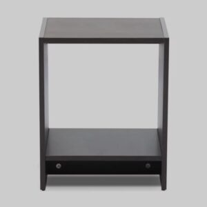 Side Table – Black Brown (37 x 39 x 44 cm)