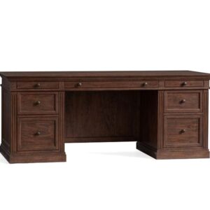Lumber Park™ Wooden Base Director Table for Office Room – Premium Teak Elegance Meets Executive Functionality