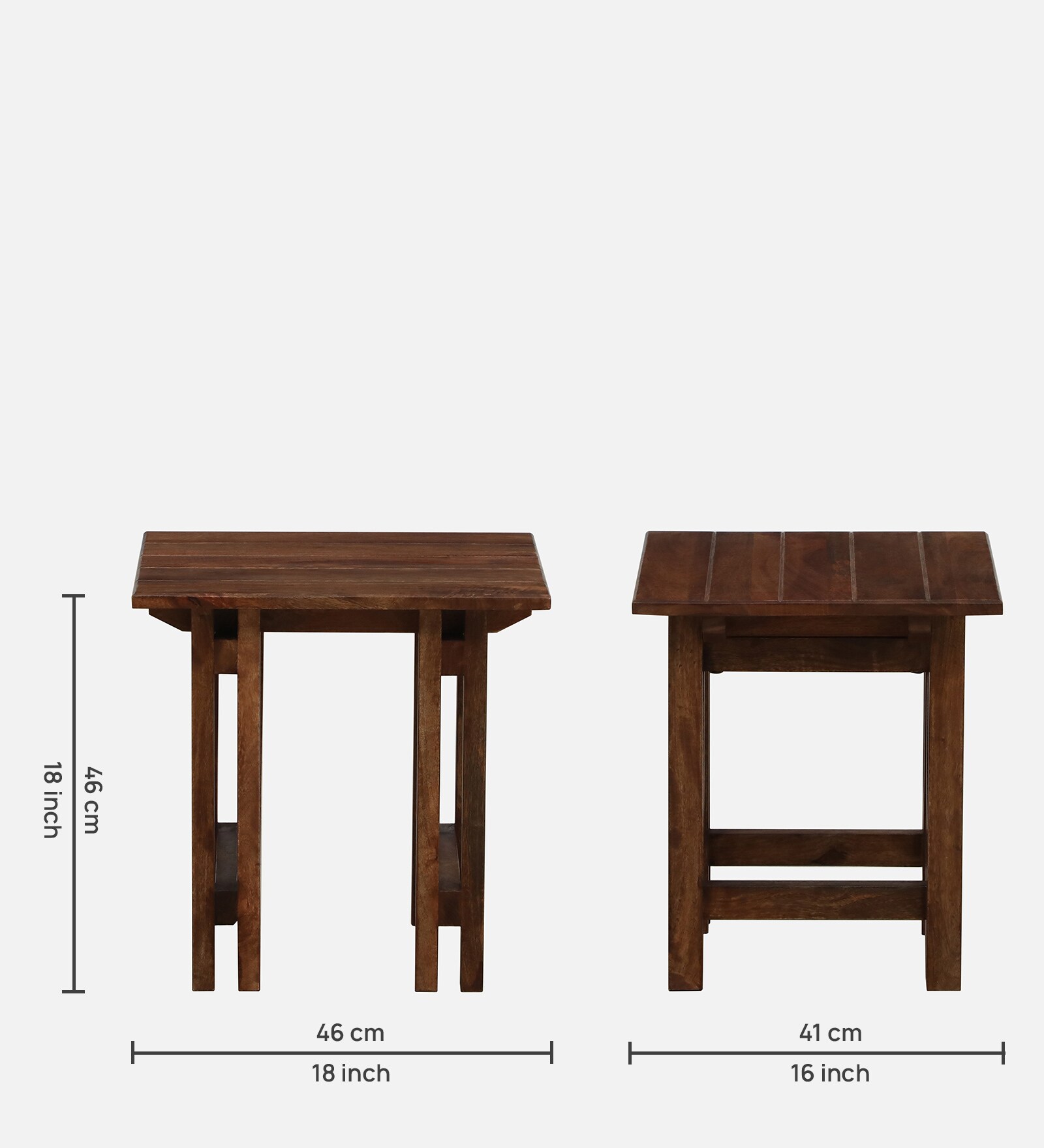 Lumber Park™ Teak Wood 6 Seater Dining Set In Scratch Resistant Rustic Teak Finish - Image 4