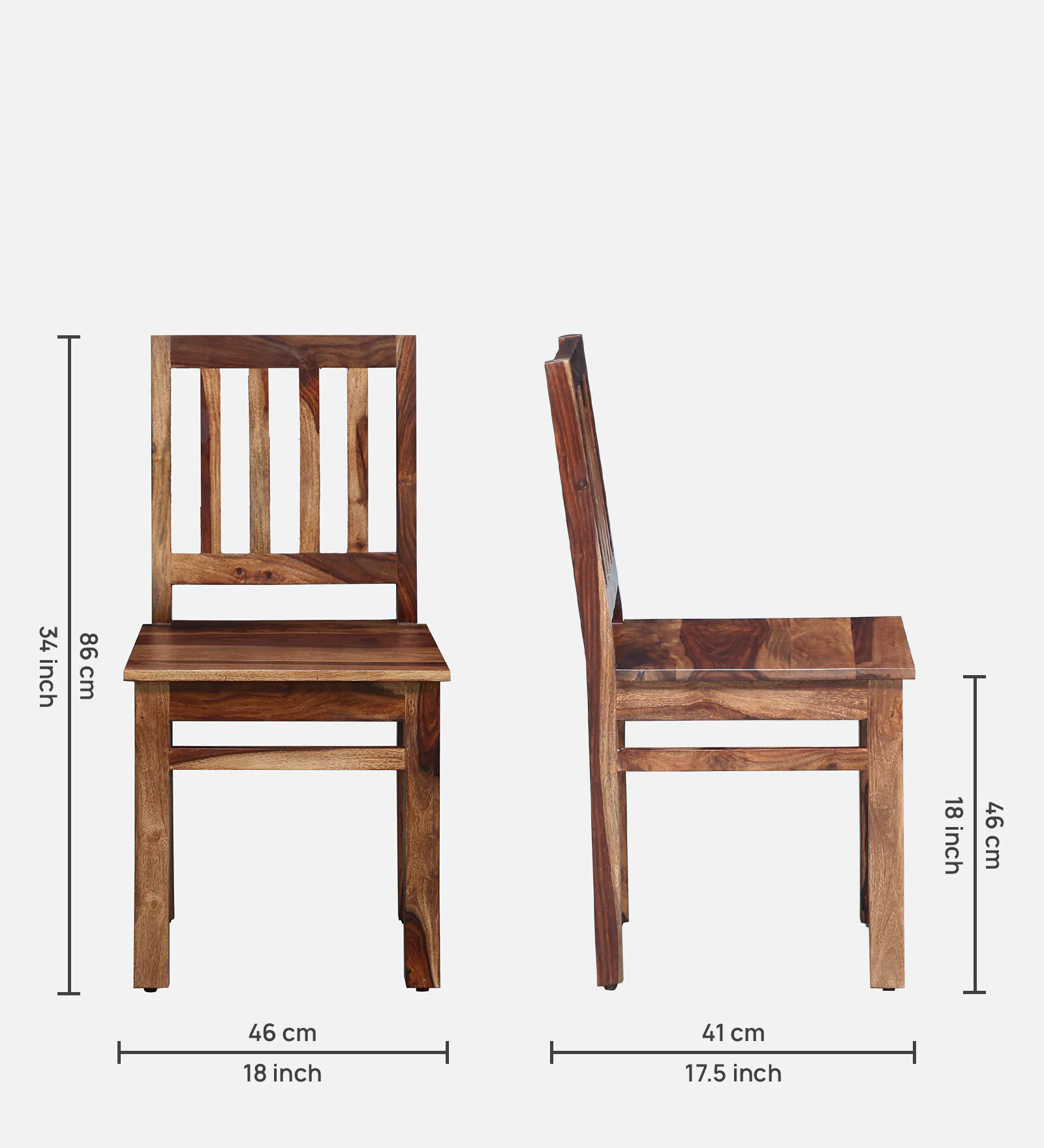 Lumber Park™ Teak Wood 6 Seater Dining Set In Rustic Teak Finish With Bench - Image 3